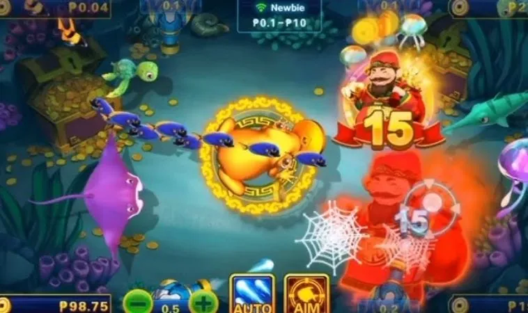Bí Kíp Chinh Phục Bắn Cá Thần Tài 33WIN Từ Cao Thủ Cá Cược 1 Giao diện chơi Bắn Cá Thần Tài tại 33WIN