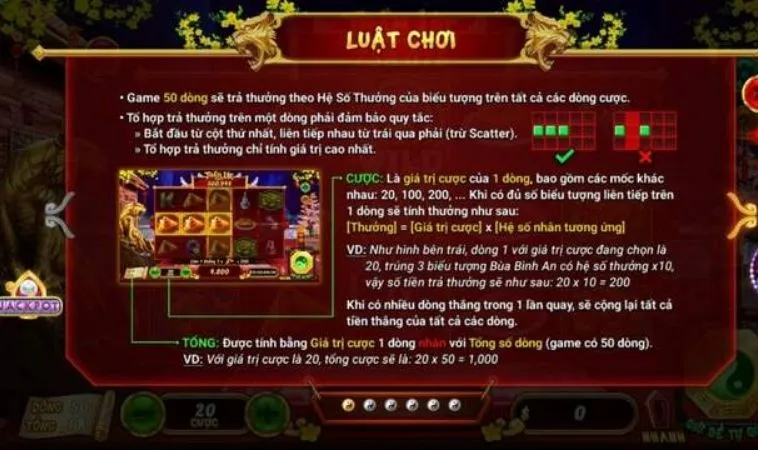 Luật chơi Nổ Hũ Xin Xăm tại 33WIN